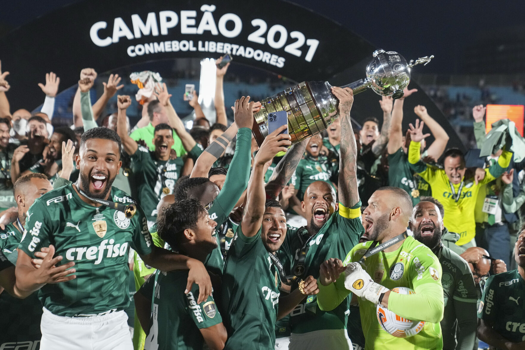 APTOPIX Uruguay Brazil Soccer Copa Libertadores